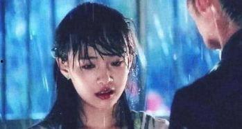 明星下雨,浪漫邂逅，光影瞬间